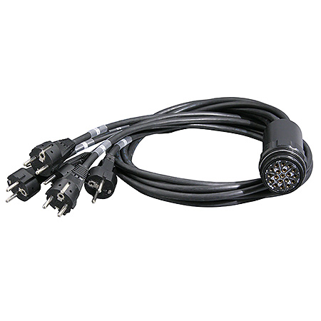 Peitsche 6 x T12 (Stecker) -> Socapex 419 f